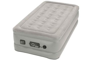 Image of Insta-Bed 18in Raised Matress w/ NeverFLAT Pump, Gray, Twin, 840016G