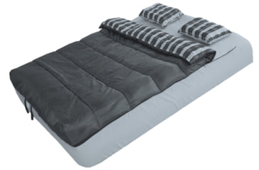 Image of Insta-Bed 6 Piece Matress Bed Set for Airbeds, Gray, Queen, 84000316