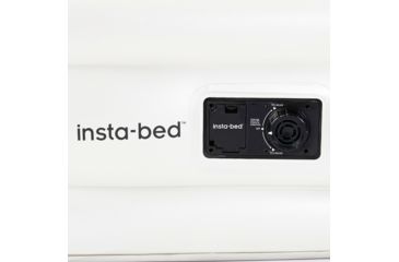 Image of Insta-bed 20 in Queen Pillow Rest Air Mattress with Internal AC Pump, Beige, Queen, 98401816