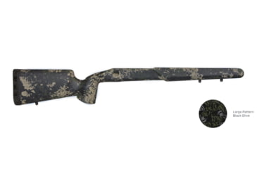 Image of iota Outdoors Rifle Stock for Tikka Kremlin with Tikka Factory Sporter Barrel Contour, Black Olive, 94-131110-01-5308121-1