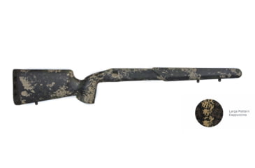 Image of iota Outdoors Rifle Stock for Tikka Kremlin with Tikka Factory Sporter Barrel Contour, Cappuccino, 94-181510-01-5308121-1