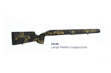 Image of iota Outdoors Kremlin Rifle Stock for Remington 700 Long Actions with Remington Facotry Sporter/Remington Standard Sendero Barrel Cortour, Cappuccino, 97-181510-21-1311121-1