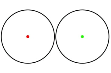 Image of iPROTEC IPRELC0001 1x30mm Rifle Scope, Red/Green Dot, Black, One Size, IPR-ELC-0001