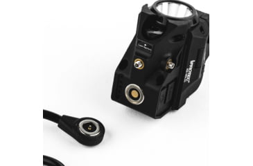 Image of iPROTEC Rechargeable Rail Mount Firearm Light and Laser, Green, Black, 6751