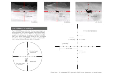 Image of IR Defense IR Hunter MKII 640x480 Multi-Use Thermal Weapon Sight w/20mm Lens, 1.5x Optical/12x Digital Zoom 039207