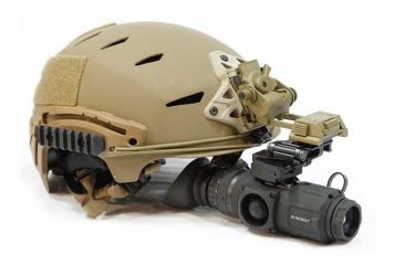 Image of IR Defense IR Patrol M250-K Thermal Monocular Scope,640x480 w/Helmet Mount Interface Kit,Black 39215