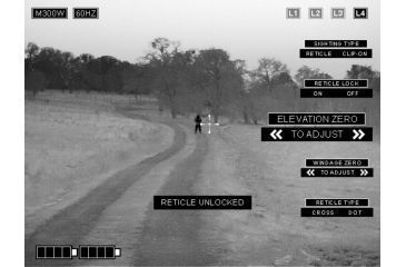 Image of IR Defense IR Patrol M300W Thermal Monocular Scope,640x480,60hz w/308 Rated Picatinny Clamp Mount,Black 39211