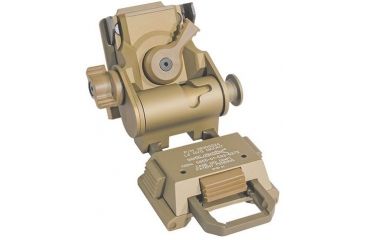 Image of Trijicon Electro Optics Wilcox G24 Helmet Mount for IR Patrol M-Series, Tan AC62006