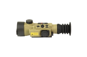 Image of IRAYUSA Hybrid Compact, Thermal Sight, 3.5X Magnification, 50mm Objective, Multiple Reticles, 1440x1080 AMOLED Display, Cerakote Finish, Tan, IRAY-HCH50R