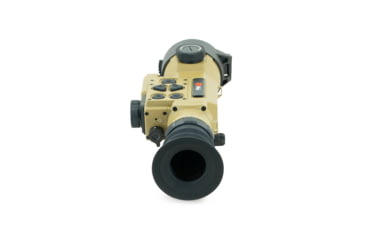 Image of IRAYUSA Hybrid Compact, Thermal Sight, 3.5X Magnification, 50mm Objective, Multiple Reticles, 1440x1080 AMOLED Display, Cerakote Finish, Tan, IRAY-HCH50R