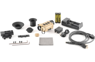 Image of InfiRay Outdoor Rico Micro RH25 1x25mm Multifunction Thermal Weapon Sight 7 Types Reticle, 50 Hz, 640x512, Coyote Tan, IRAY-RH25