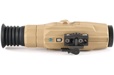 Image of iRayUSA Rico Alpha 640 Thermal Weapon Sight, 3x50mm, 2 Dynamic/5 Static Types Reticle, Coyote Tan, IRAY-RA50