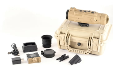 Image of iRayUSA Rico Alpha 640 Thermal Weapon Sight, 3x50mm, 2 Dynamic/5 Static Types Reticle, Coyote Tan, IRAY-RA50