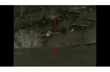 Image of InfiRay Outdoor Rico G-LRF 384 3x35mm Laser Rangefinding Thermal Weapon Sight, Black, IRAY-GL35R