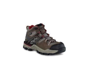 Image of Irish Setter Crosby 83212 Womens Hiking Boot w/ Safety Toe, 4 in Height, Waterproof, Leather, D Medium Width, Brown, 9, 83212D 090