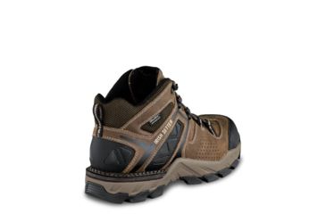 Image of Irish Setter Crosby 83412 Mens Hiking Boot w/ Safety Toe, 5 in Height, Waterproof, Leather, D Medium Width, Brown, 10.5, 83412D 105