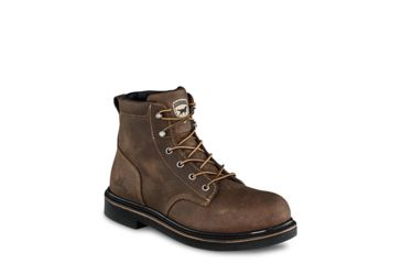 Image of USED Irish Setter Farmington 83639 Mens Work Boot, 6 in Height, Non-Insulated, Medium, Brown, 8.5 US, 83639D 085, EDEMO1