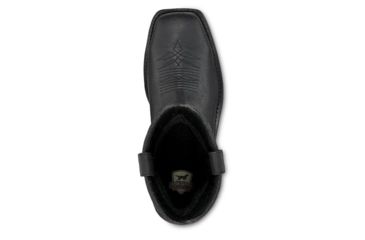 Image of Irish Setter Marshall 83956 Mens Pull-On Boot w/ Safety Toe, 11 in Height, Waterproof, Leather, EE Extra Wide Width, Black, 12, 83956E2120