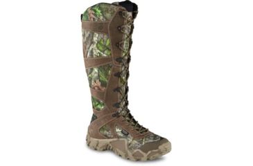 Image of Irish Setter Mens Vaprtrek 2869 17in Waterproof Leather Snake Boot, Mossy Oak Camo, 10.5 Medium, 02869D 105