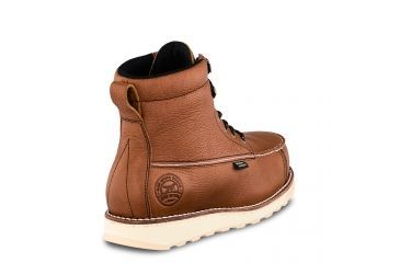 Image of Irish Setter Mens Wingshooter ST 6in Waterproof Work Boots w/Non-Metallic Toe, Brown, 8 E2, 83632E2080
