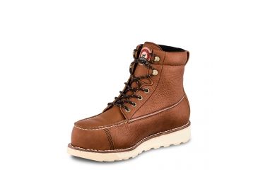 Image of Irish Setter Mens Wingshooter ST 6in Waterproof Work Boots w/Non-Metallic Toe, Brown, 8 E2, 83632E2080