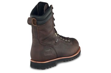 Image of Irish Setter Mesabi 83826 Mens Boot /w Safety Toe, 9 in Height, Waterproof, Java Soggy Leather, EE Extra Wide Width, Brown, 11.5, 83826E2115