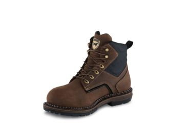 Image of Irish Setter Ramsey 2.0 83621 Mens Boot w/ Soft Toe, 6 in Height, Waterproof, Hazelnut Voyageur Leather, D Medium Width, Brown, 7, 83621D 070
