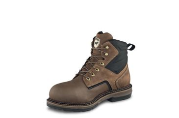 Image of Irish Setter Ramsey 2.0 83648 Mens Boot w/ Safety Toe, 6 in Height, Waterproof, Hazelnut Voyageur Leather, EE Extra Wide Width, Brown, 11.5, 83648E2115