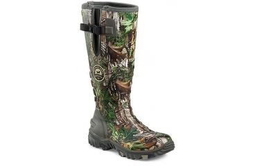 Image of Irish Setter Rutmaster 2.0 4882 Rubber Boot, 17 Inch, Waterproof, Realtree XTRA Green CAMO, 11 Medium Wide 04882E 110