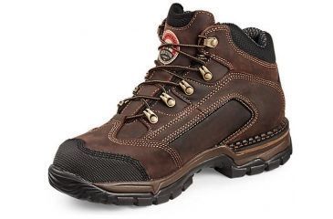 Image of Irish Setter Two Harbors 83402 Boot, 5 Inch Hiker, Steel Toe, Waterproof, EH Sole, Brown, 8 Wide 83402E2080