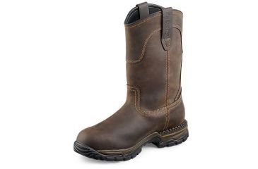 Image of Irish Setter Two Harbors 83906 Boot, 11 Inch Pull, On, Steel Toe, Waterproof, EH Sole, Brown, 9.5 Medium 83906D 095