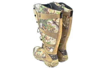 Image of Irish Setter VaprTrek 2875 Snake Boot, 17 Inch, Waterproof, Snake Guard, Brown / Realtree Xtra Green CAMO, 10 Medium 02875D 100