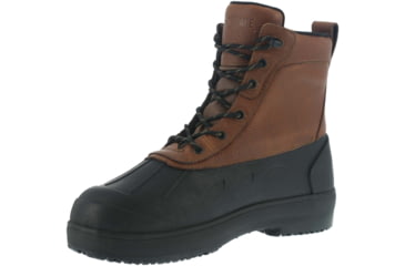 Image of Iron Age Compound Duck Boot, Waterproof, Brown/Black, 9.5, EW IA9650-BRN/BLK-9.5-M-EW