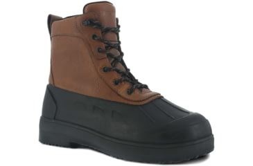 Image of Iron Age Compound Duck Boot, Waterproof, Brown/Black, 9.5, EW IA9650-BRN/BLK-9.5-M-EW
