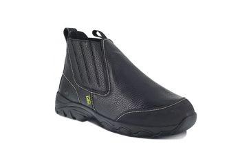 Image of Iron Age Galvenizer Slip On Steel Toe Work Boot - Mens, Black, 14M IA5210-Black-14-Mens-M