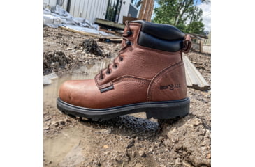 Image of Iron Age Hauler 6in. Brown Wp Boot, 14 IA0160-BRN-14-MEN-M
