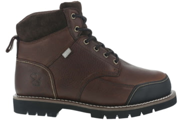 Image of Iron Age Mens Dozer 6in Internal Met Guard Steel Toe Work Boot, Brown, 6.5, IA0163-BROWN-6.5-MENS-W
