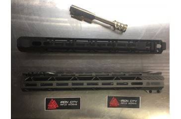 Image of Iron City Rifle Works Beserker 15 inch M-LOK Handguard, Black IC-BEHG-15B