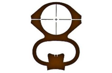 Image of Ironsighter Muzzleloader See-Thru Mount For CVA &amp; Traditions 332