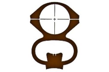 Image of Ironsighter See-Thru Mount For Remington 700 715