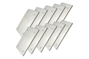 Image of Ironwood Pacific Outdoors E-Z Slide Kit 4 - 10 White Pads5&quot;W x 10&quot;L 56390