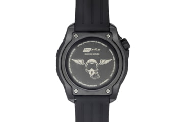 Image of Isobrite ISO1101 Squadron Series T100 Tritium Illuminated Automatic Watch, Black Case, Blackout Dial, 44.5mm, ISO1101