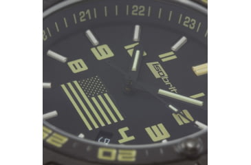 Image of Isobrite T100 Tritium Watch Kit Benefiting The Navy SEAL Foundation, Black/Tan, 47mm, ISO3001-NSF
