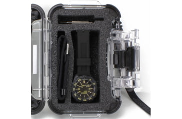 Image of Isobrite T100 Tritium Watch Kit Benefiting The Navy SEAL Foundation, Black/Tan, 47mm, ISO3001-NSF