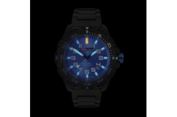 Image of ISOBrite T100 Valor  Series Blue Watch With Polyurethane Band, Black/Blue, Small ISO311