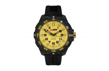 Image of ISOBrite T100 Valor Series Watch, Black, Yellow, Small ISO303