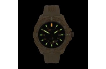 Image of ISOBrite T100 Valor Series Watch, Tan, Black, Small ISO304