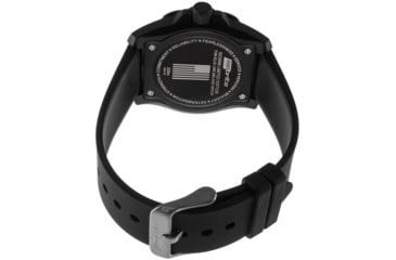 Image of Isobrite Thin Blue Line T100 Tritium Mid-Size Watch, Black/Gray, 39.5mm, ISO3006