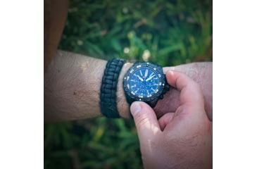 Image of Isobrite Valor Swiss T100 Tritium Illuminated Chronograph, Silicone, ISO403