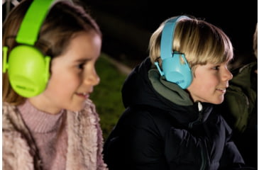 Image of ISOtunes Sport Junior Defender Protective Ear Muffs, 20 dB, 1 Pair, Blue, Kids, IT-96KB